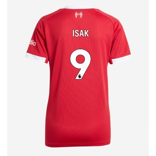Billige Fotballdrakt Liverpool Alexander Isak #9 Replika Hjemmedrakt Dame 2025-26 Kortermet Billige Fotballdrakt Liverpool Alexander Isak #9 Replika Hjemmedrakt Dame 2025-26 Kortermet